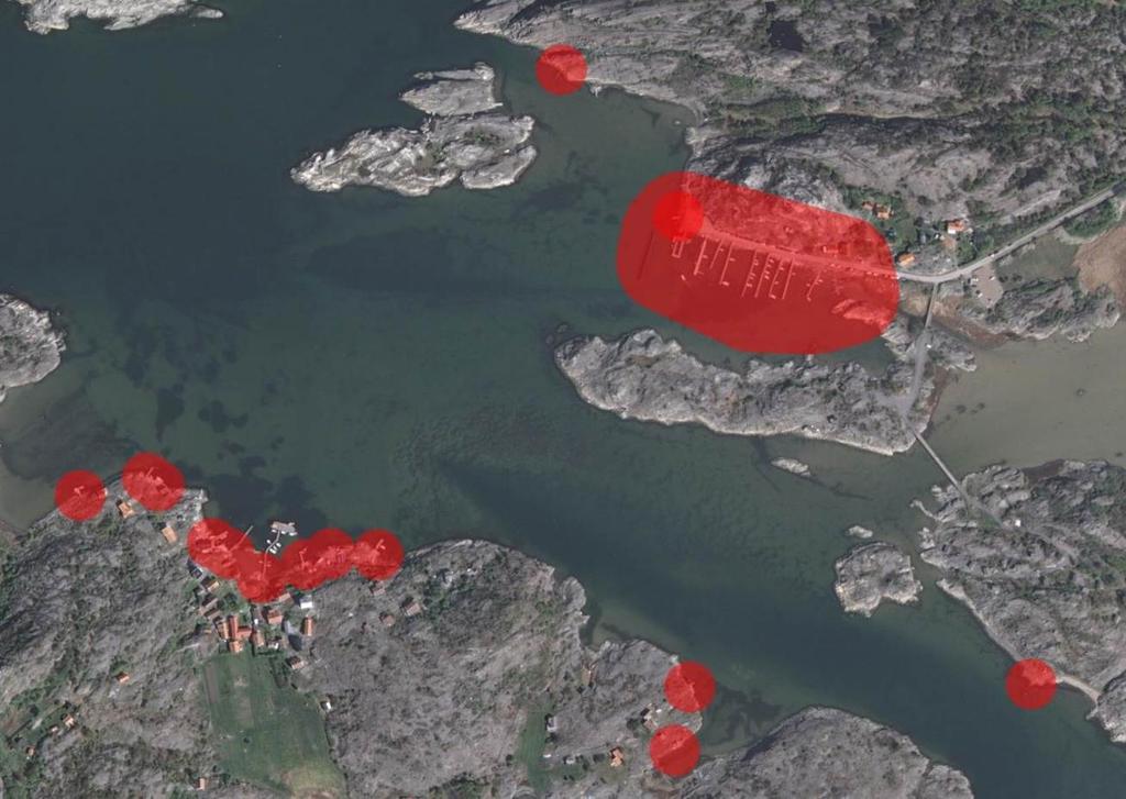 Åkerbruk och skogsbruk (hyggen) hanteras som separata markförändringsindikatorer eftersom de innebär olika typer av påverkan och inte kan likställas med hårdgjord mark, byggnader osv.
