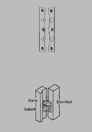 5. Bakkantsäkring av utåtgående dörr, port och lucka Dörrens bakkant ska vara säkrad mot utbrytning med en bakkantssäkring.