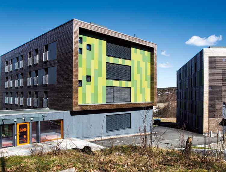 10 STENI Colour, Remmen studenthem, Halden Norge. Arkitekt: BAS Arkitekter.