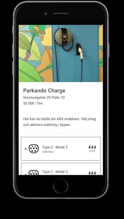 Semisnabb laddning (11-22kW) För hyresgäster som ibland har behov av en kortare