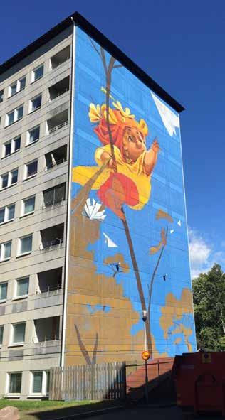 Kultursamverkan Kulturförvaltningen bjöd in övriga förvaltningar att delta i projektet Artscape, som är Sveriges största gatukonstprojekt.