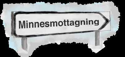 Min fru följde med till mottagningen Jag märkte själv att jag började tappa minnet så jag nämnde det för läkaren när jag ändå var på vårdcentralen.