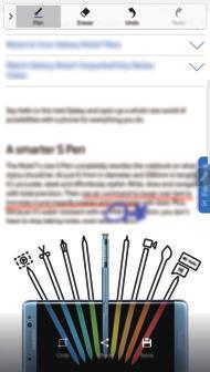 Grundläggande Skärmskrivning Ta skärmbilder för att skriva eller rita på dem eller beskär ett område från skärmbilden.