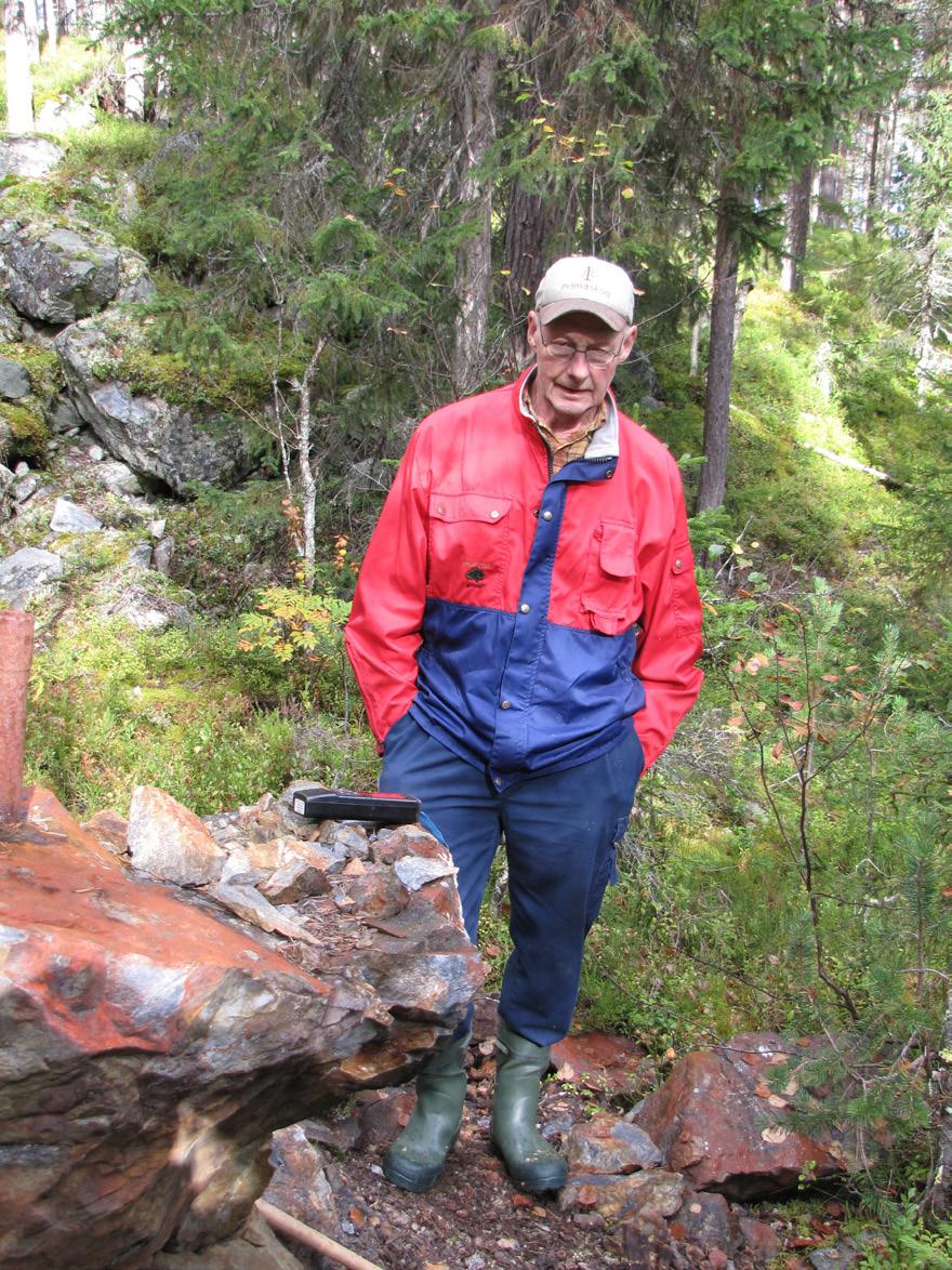 Jan Hallberg Även svagt mineraliserade fynd kan premieras om de ger viktig geologisk information.