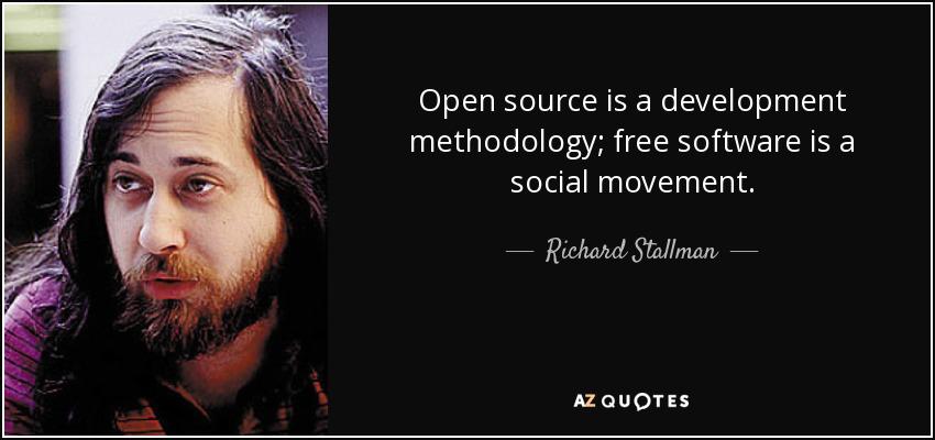 Richard Stallman GCC, Free