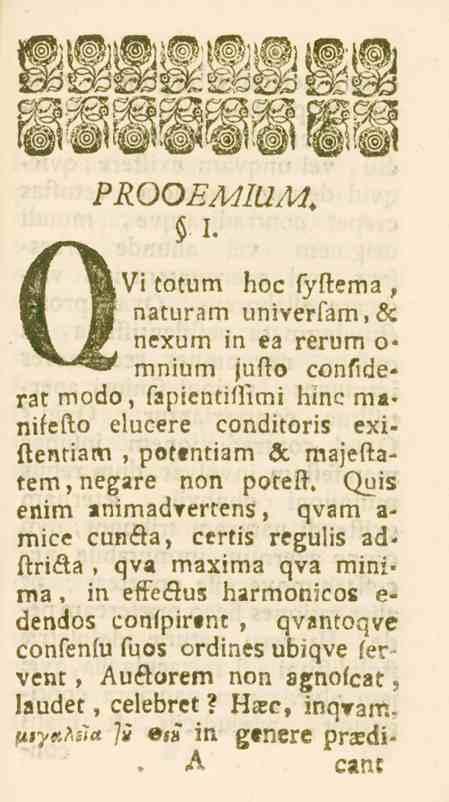 PROOEMIUM. I.