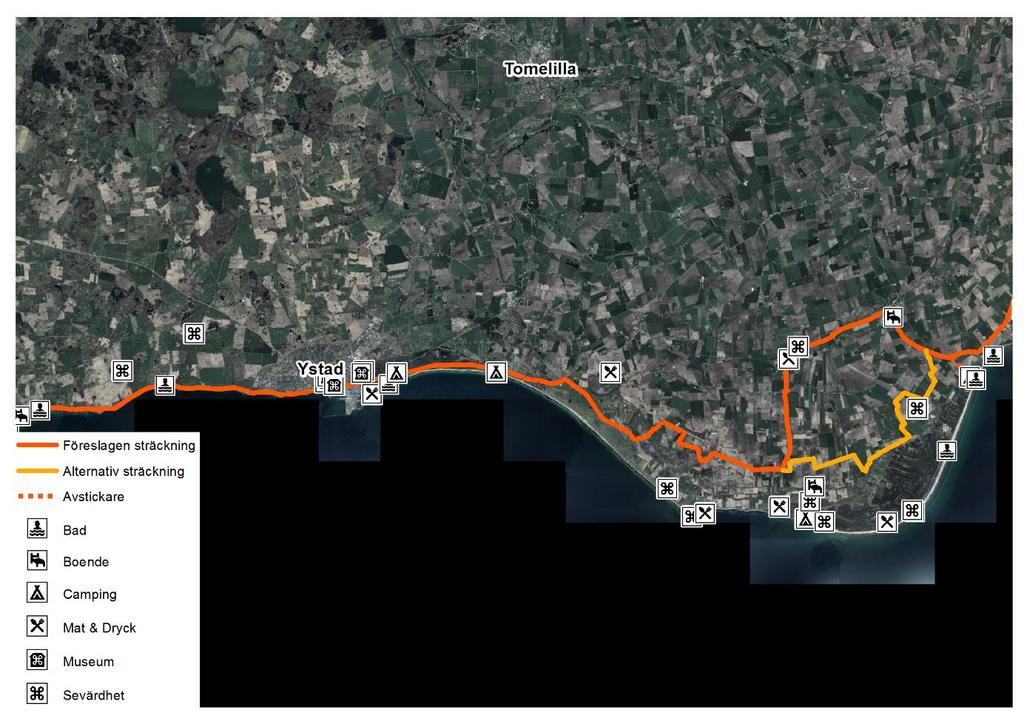 Ystads kommun Ystads kommun YS1. Trafiksäker heten måste förvbättras YS2. Markägaravtal YS3. Markägaravtal YS4.