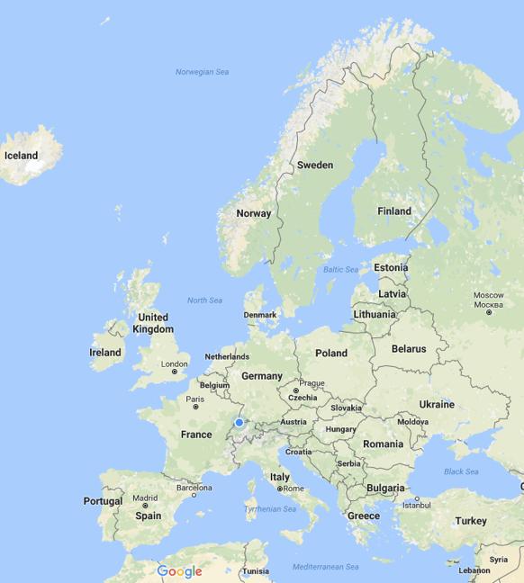 Jag är väldigt förtjust i kartor, så här tar jag chansen att - också lite