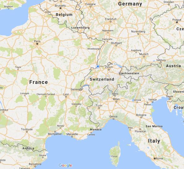 Basel ligger i norra Schweiz Tyskspråkigt (Baseltyska)