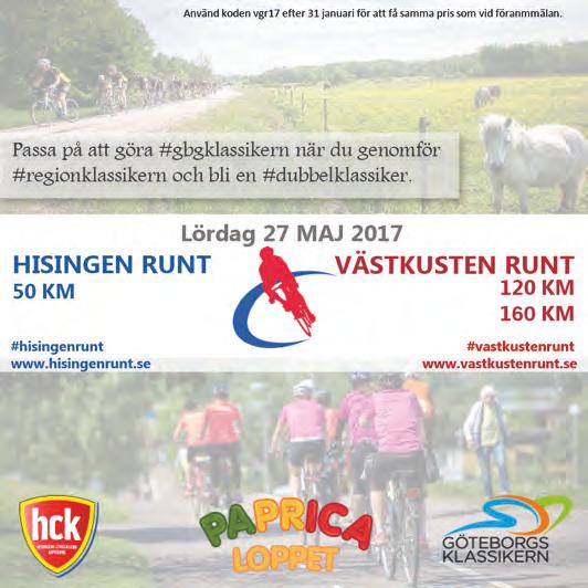 50 VGR-ERBJUDANDEN OCH AKTIVITETER I GÖTEBORGSOMRÅDET I ÖSTRA REGIONEN Anta utmaningen och nå nya höjder!