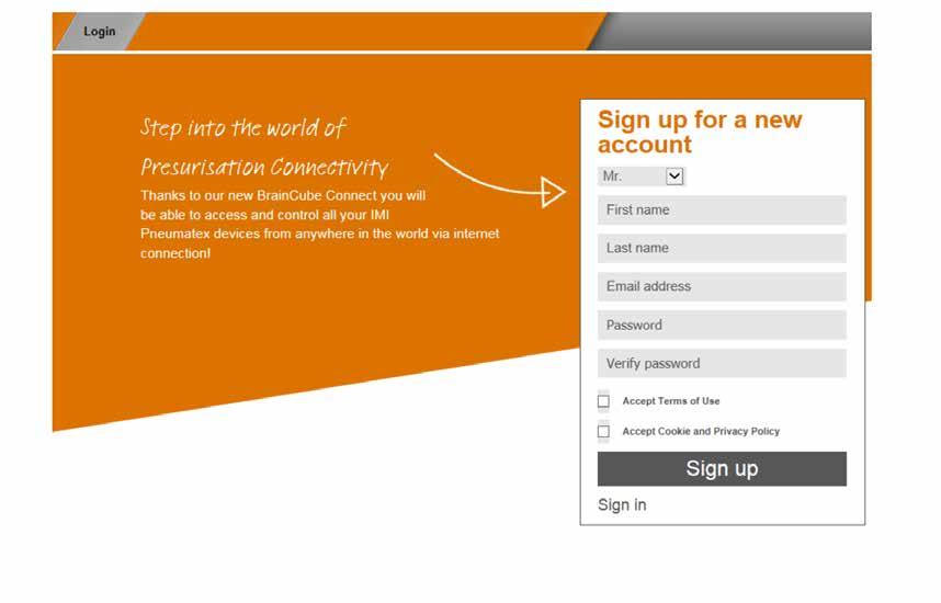 Startsida med inloggning Om du redan skapat ett konto loggar du in med rätt e-postadress och lösenord.