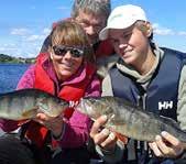 Familjefiske & Flytringsfiske HÄFTIGT OCH SPÄNNANDE FISKE! Vid familjefisket spinnfiskar och metar vi abborre men vi har också chans att få gädda.