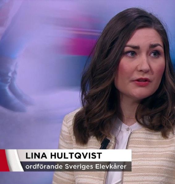 Bland annat har hon pratat med utbildningsministern Gustav Fridolin om den bristande arbetsmiljön i skolan på