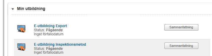 Systemet håller reda på hur långt du kommit i varje avsnitt, så du kan starta ett avsnitt och när som helst välja att pausa och lämna