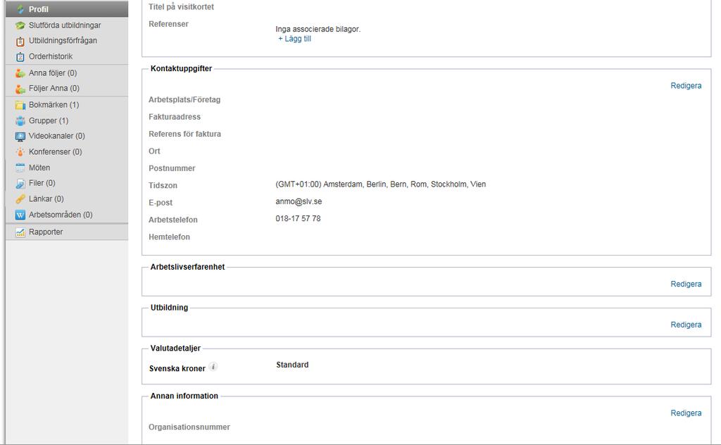 Du behöver därför uppdatera din användarprofil på Utbildningsportalen med aktuella faktureringsuppgifter.