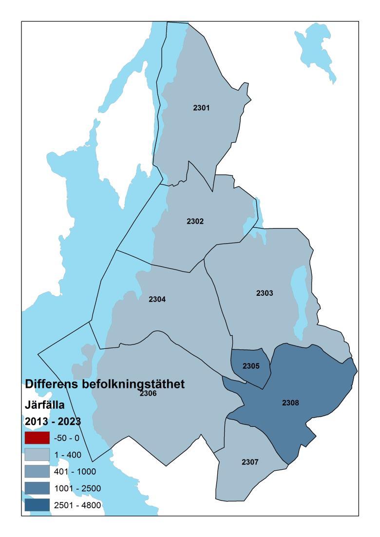 24 (68) JÄRFÄLLA PL-2301 Stäket PL-2302 Kallhäll PL-2303 Norra Jakobsberg PL-2304 Västra