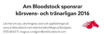 Avd : Svensk Travsport Grundserie för ston och här startar de bästa stona med lite sämre utgångslägen. Vi streckar en sextett och hoppas att kunna överleva på V.