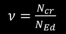 = 0 cr 2 π EI = b,rd Rd ( βl) = = 2 χf f γ y γ y 1