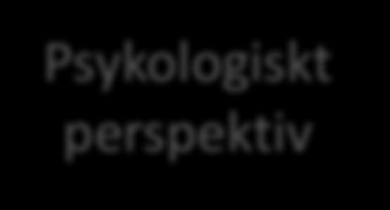 Psykologiskt