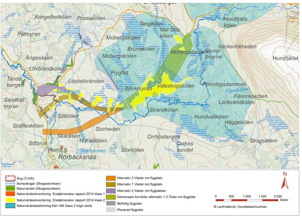 (Arkivnr: 14C 7i01) som i VMI har bedömts till klass 2 - högt naturvärde.