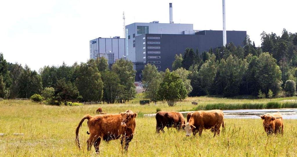 Utsorterat avfall i kraftvärmeverket i Brista 500 GWh värme och 140 GWh el årligen från industrioch samhällsavfall som inte återvinns eller