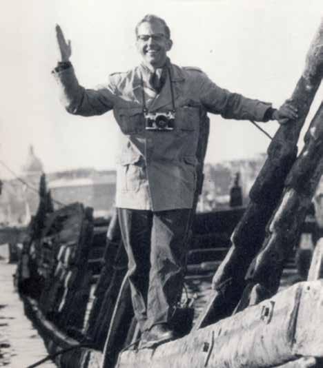 Anders Franzén ombord Vasa för