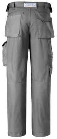 Canvas+ med Cordura Snickers Workwears unika expanderande bakfickor är utformade så att föremålen du stoppar i fickorna glider åt sidan när du sätter dig ner, vilket känns säkert och bekvämt.