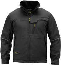 NYHET! 1212 Soft Shell Jacka Aktiv inspiration för jobbet. 3-lagers Soft Shell jacka, stretchtyg som andas och är vattenavvisande, med värmande fleecefoder.