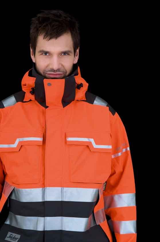 Varsel 2-Lagers GORE-TEX Jacka, sid 61. Se till att du syns. Vårt nya avancerade sortiment av Varsel-plagg ger avancerat personligt skydd.