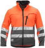 NYHET! 5558 6658 1233 Varsel Soft Shell Jacka, Klass 2 Ett lysande val för dig som vill synas extra i mörkret.