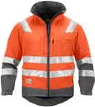 håller kylan ute Material: Laminerat Soft Shell material, ett vindtätt, vattenavvisande stretchmaterial som andas i 100% Polyester 275 g/m². Lanseras i september/oktober. NYHET!