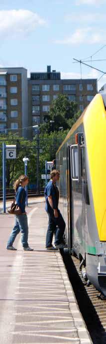 för regional trafik mellan Karlstad och östra Värmland. Under 2016-2017 pågår arbete med mötesseparering av sträckorna Karlstad/Mossgatan-Edsgatan samt Edsgatan-Vallargärdet.