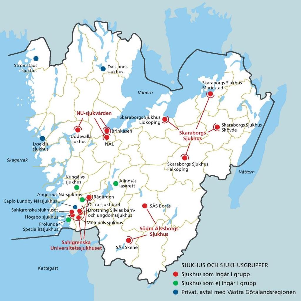 Lokala förutsättningar VG REGION 49 Kommuner 1,6 miljoner invånare 200