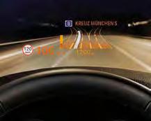 BMW CONNECTED DRIVE FÖRARASSISTANS. SIKT. BMW Head-Up Display Du kör i 100 kilometer i timmen på en motorväg och sänker hastigt blicken för att kolla hur fort du kör.