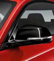 SPORT LINE BMW-njure i Svart högglans med högglansförkromad infattning Stötfångare med detaljer i Svart högglans, ändrör i svartkrom Backspegelkåpor i Svart högglans,