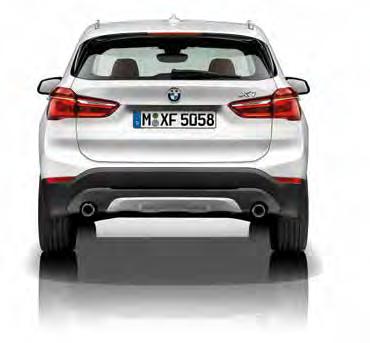 BMW X1 Måtten gäller för modellseriens basmodell (mm). Utrustningen kan påverka måtten.