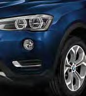 Dessutom övertygar BMW X3 med de ekonomiska BMW TwinPower Turbo diesel- och bensinmotorerna.