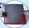 Bild 30 G H Silikonslangen (A) med slangadapter 1 (B, till filtret i instrumentet), slangadapter 2 (C, för sugmunstycke D eller F) och sugmunstycke (D) förmonterad på fabriken Silikonstopp (E)