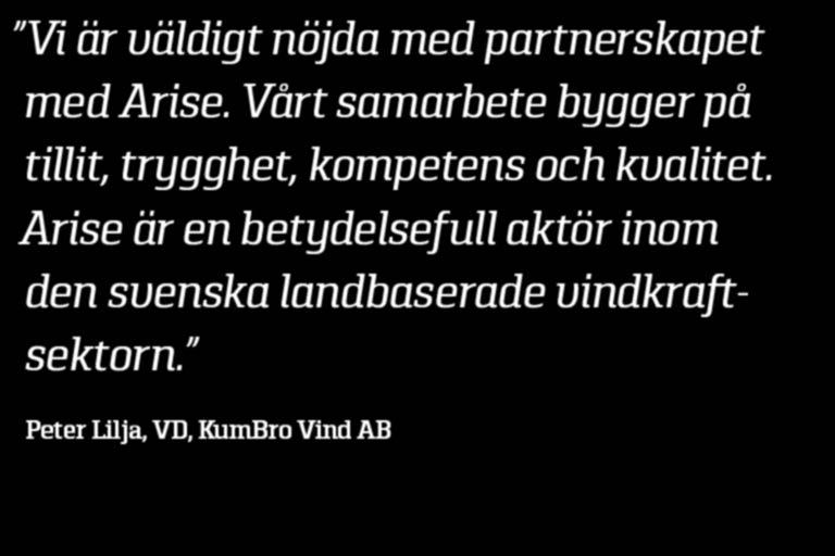 Vårt samarbete bygger på tillit, trygghet, kompetens och kvalitet.