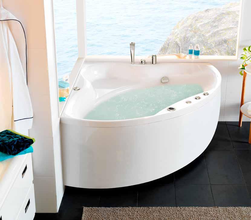 ocean massagebadkar Ocean massagebadkar är designade av Therese Samuelsson och är badkaren som du kan placera i stort sett överallt och som finns i mängder av olika storlekar.