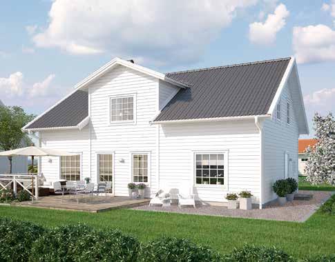 2-PLANSHUS 2-PLAN Skala 1:100 VILLA SKÄRHAMN SKÄRHAMN 2-PLAN Villa Skärhamn är ett ljust och trivsamt hus med möjligheter.