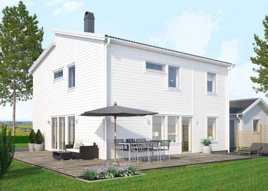 2-PLANSHUS VILLA LINDHOLMEN N2-PLAN 5 RUM OCH KÖK BOYTA 157 KVM BYGGAREA 99 KVM Villa Lindholmen är ett kompakt och