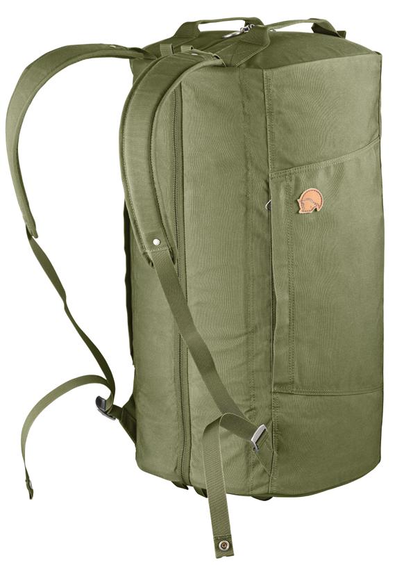 Nätväggar med dragkedjor håller allt på plats och gör det enkelt att packa t.ex. tvätt eller fuktiga prylar separat. Splitpack Large / Splitpack 24245 / 24244 Material.