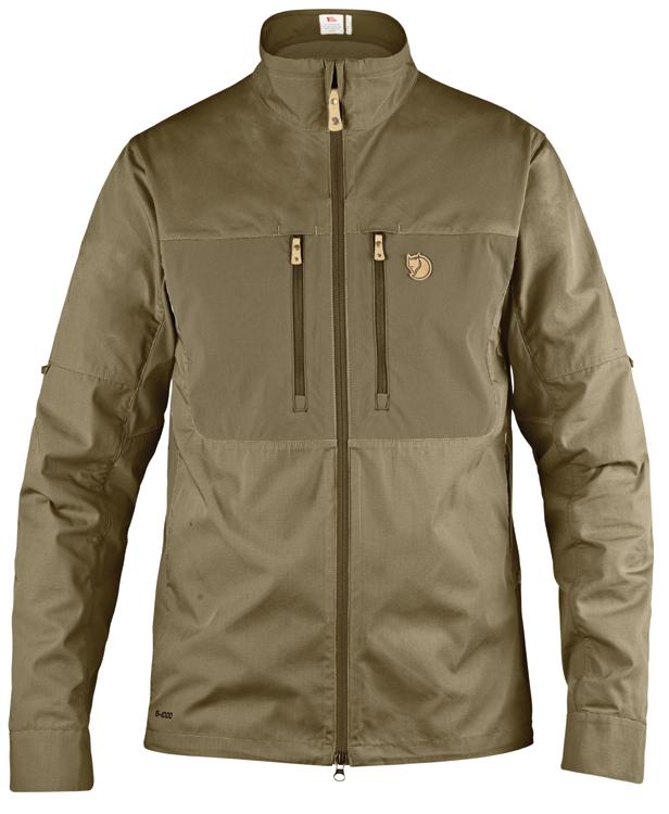 Fakta utrustning för varmt klimat Abisko Shade Jacket Abisko Shade Jacket är designad för snabb vandring och högintensiva aktiviteter i varma, soliga förhållanden.