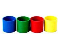 Nippelskydd, färgade 10-pack Sätts på smörjpunkterna för att färgkoda dem. Används med fördel i kombination med färgade hylsor för hävstångspump. Gul Art.nr. 907313 Grön Art.nr. 907314 Röd Art.nr. 907315 Blå Art.