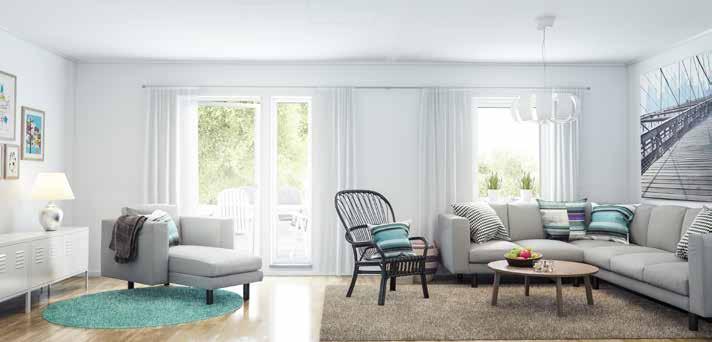 DU ÅR 117 KVADRAT ANTAL SOVRUM VÄLJER DU SJÄLV Månadsavgift 4 970 kr/mån Insats från 2 700 000 kr