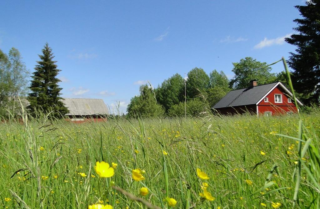 DALS-ED GESÄTER 2:1 Belägenhet & vägbeskrivning skafferi och wc/dusch. Övervåning med hall, sovrum, rum (påbörjat renoveringsarbete) samt flera garderober med snedtak.