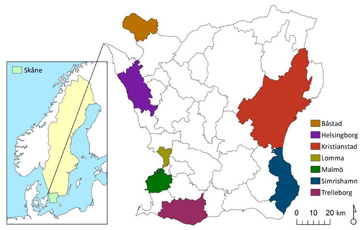 4 Projektets allmänna upplägg Det projekt som här rapporteras har sitt ursprung i tankesmedjor arrangerade av Kommunförbundet Skåne (2011/12), som syftade till att föra lärosäten och kommuner i Skåne