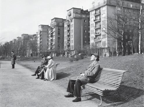 arkiv, Stockholms stad. Vy åt söder.