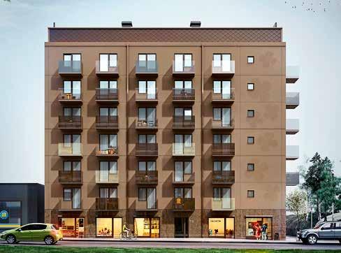 Samtliga lägenheter kommer att förmedlas via Bostadsförmedlingen.